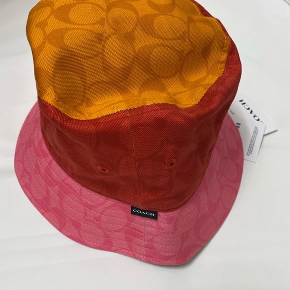 Coach Colorblock Signature Bucket Hat - Picture 8 of 9